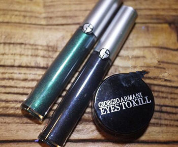 阿玛尼液体眼影好用吗，几款热门色号试色  阿玛尼 液体眼影 试色 彩妆 第5张