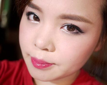 阿玛尼液体眼影好用吗，几款热门色号试色  阿玛尼 液体眼影 试色 彩妆 第7张