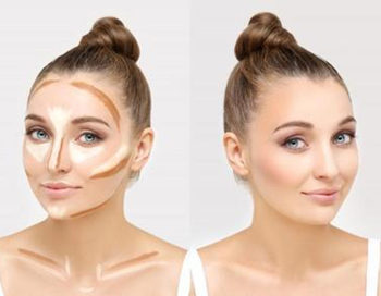 修容棒用亮光还是哑光，不同脸型修容方法不同  修容棒 哑光 脸型 彩妆 第2张