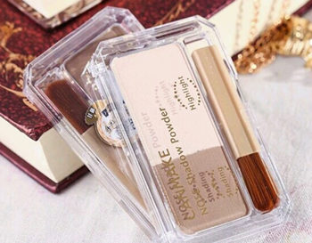 平价双色修容粉饼推荐，高性价比修容  修容粉 平价 彩妆 第3张