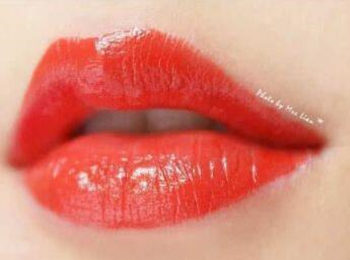 没有唇线笔怎么涂口红，不同唇形口红画法  口红 唇线笔 唇形 彩妆 第2张