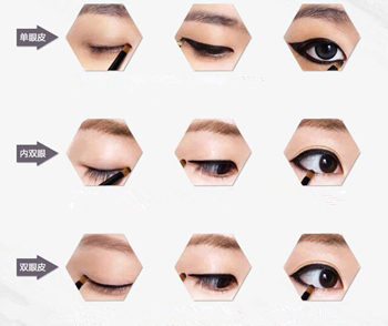 卡姿兰眼线膏会晕妆吗,不同眼型正确化妆手法 眼线膏 卡姿兰 晕妆 化妆 彩妆 第5张 卡姿兰眼线膏会晕妆吗,不同眼型正确化妆手法 眼线膏 卡姿兰 晕妆 化妆 彩妆 第5张