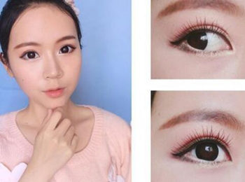 网红少女无辜眼妆画法教程详解  网红 少女 眼妆 彩妆 第4张