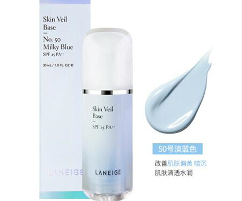 皮肤黄用蓝色隔离吗，推荐几款好用蓝色隔离  皮肤黄 蓝色隔离 美白祛黄 第2张