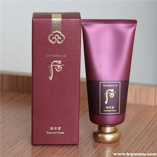 后洗面奶哪个颜色好用，whoo后四款洁面膏评价  清洁 第4张