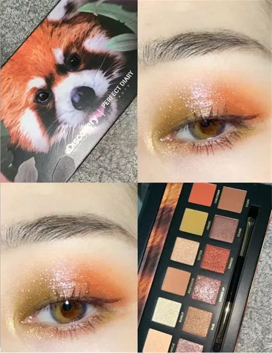 眼影哪个牌子好用，眼影怎么搭配颜色  亮片 眼影 第3张