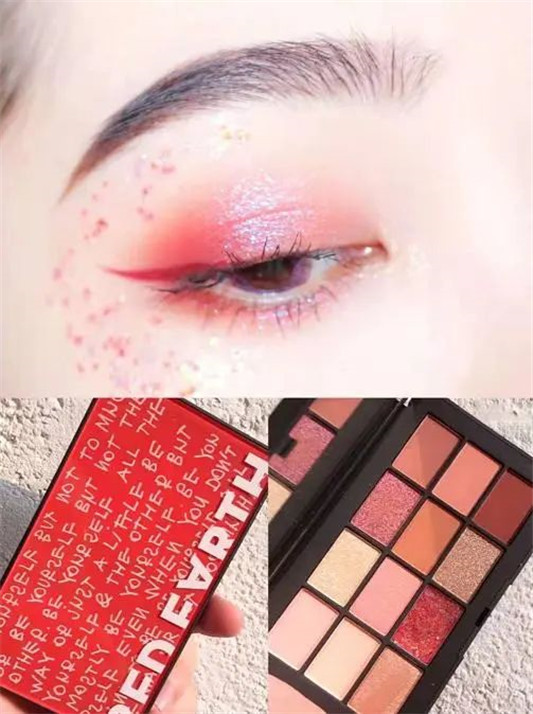 眼影哪个牌子好用，眼影怎么搭配颜色  亮片 眼影 第6张