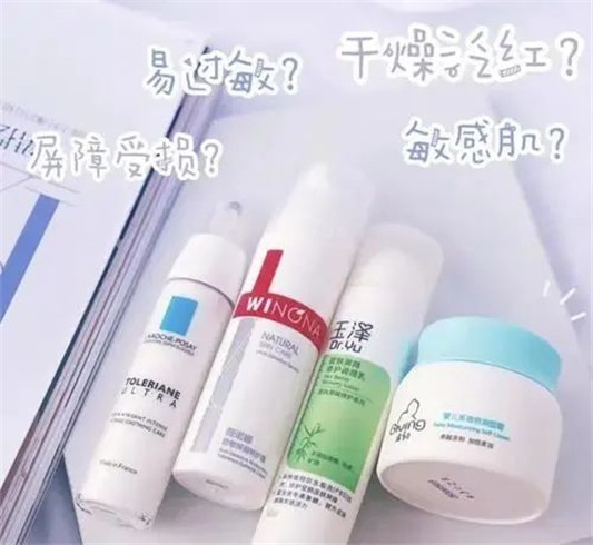 肌肤屏障受损用什么「理肤泉 薇诺娜 玉泽 启初维稳都可」