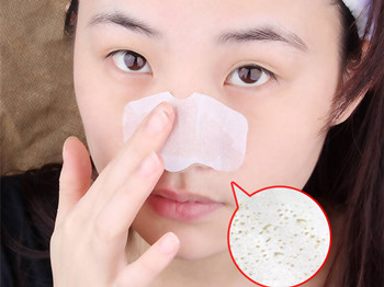 用鼻贴去黑头是不是毛孔越大，看过就知道  毛孔粗大 收缩毛孔 美白祛黄 第4张