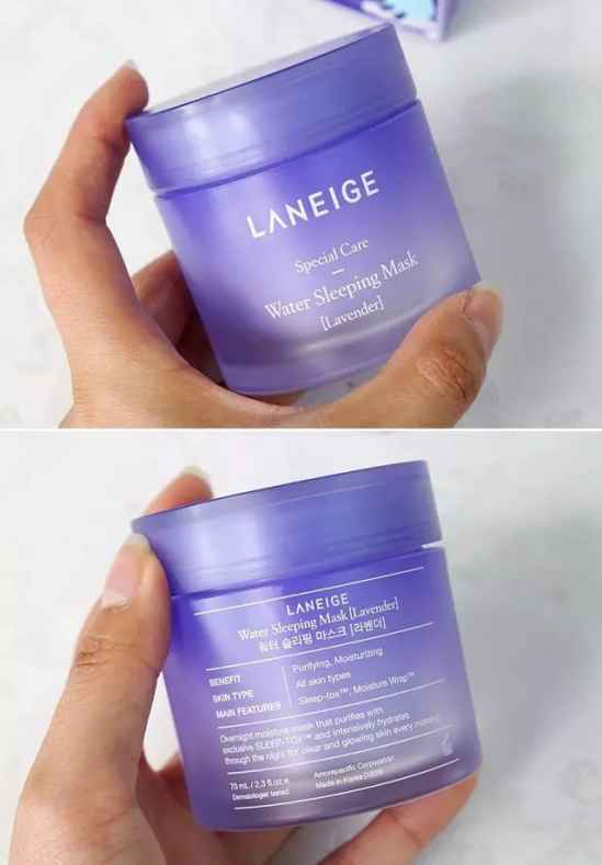 兰芝**版睡眠面膜怎么用，**版还有薰衣草味道选择  兰芝睡眠面膜 兰芝 第4张