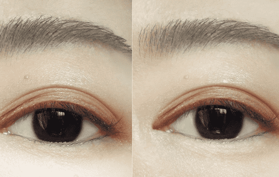 兰芝多用途粉怎么画，朦胧橘色更青春  眼影的画法 化妆步骤 兰芝 第3张