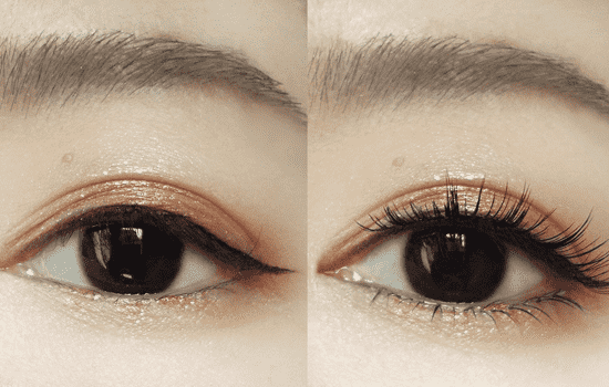 兰芝多用途粉怎么画，朦胧橘色更青春  眼影的画法 化妆步骤 兰芝 第5张