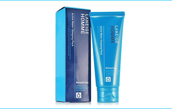 兰芝男士水份活力睡眠面膜怎么样，简单方便适合男生的护肤面膜