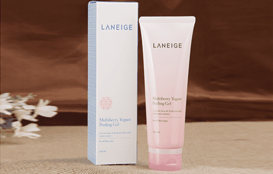 兰芝草莓酸奶磨砂啫喱怎么用，简单四步还原**清透肌肤  韩国护肤 兰芝 第5张