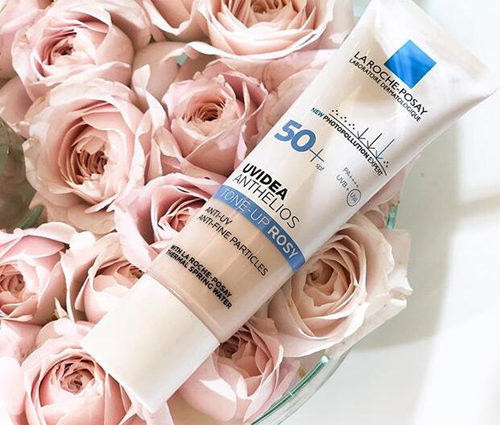 新品理肤泉提亮防晒隔离修颜乳敏感肌用好么