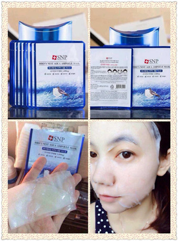 snp燕窝补水面膜敏感肌肤可用吗  snp 敏感肌肤用的面膜 美白祛黄 第2张