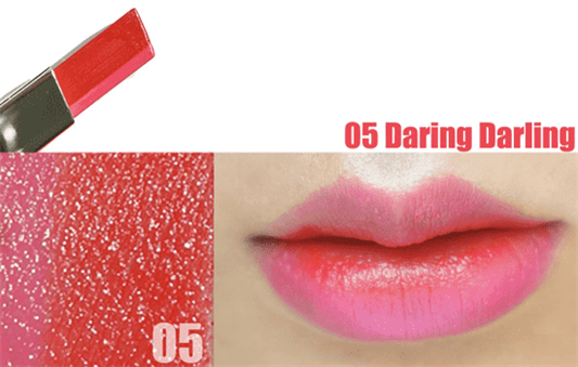 兰芝双色立体唇膏试色，新款旧款兰芝双色口红试色合集  试色 口红 兰芝 第5张