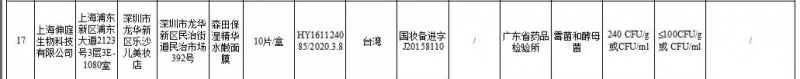 森田药妆面膜曝光，森田面膜检测不及格  面膜 第2张