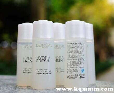 爽肤水晚上睡前能用吗，睡前只用爽肤水可以吗