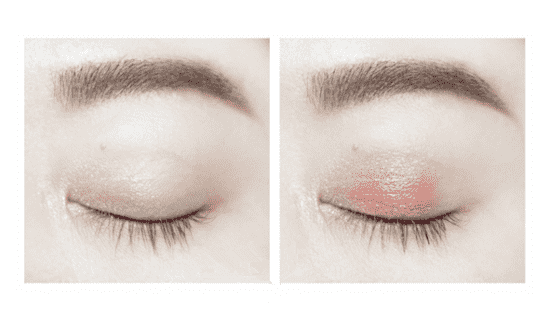 欧莱雅12色眼影画法，蜜桃盘的画法