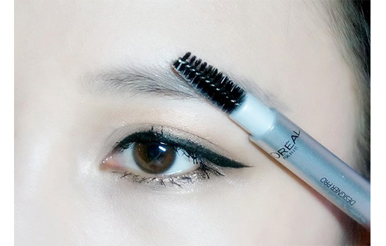 欧莱雅眉笔三合一画法，五步打造完美眉形