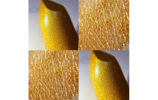 欧莱雅口红g101试色，百搭鎏金人鱼姬色  试色 欧莱雅 口红 第2张