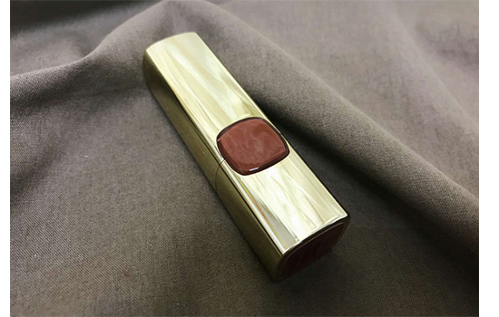 欧莱雅口红619试色，绝美秋叶色