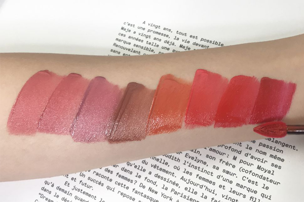 欧莱雅小钢笔唇釉全部试色，欧莱雅小钢笔评测