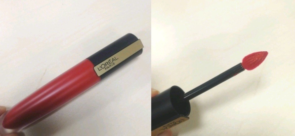 欧莱雅小钢笔唇釉全部试色，欧莱雅小钢笔评测  欧莱雅 欧莱雅唇釉 欧莱雅小钢笔唇釉全部试色 呼吸37度 第12张