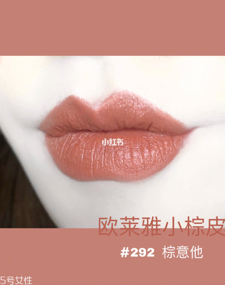 欧莱雅小棕皮试色，为亚洲人而生的红棕色系  欧莱雅 欧莱雅口红 欧莱雅小棕皮试色 呼吸37度 第9张