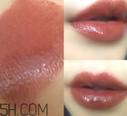 欧莱雅唇釉703试色，欧莱雅唇釉703焦糖奶茶色  欧莱雅 欧莱雅唇釉703 欧莱雅唇釉703试色 呼吸37度 第3张