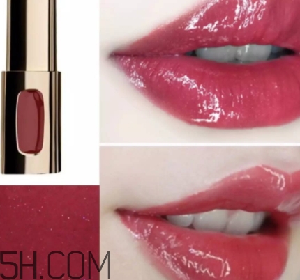 欧莱雅唇釉307是什么颜色，欧莱雅唇釉307枫叶狂想曲试色