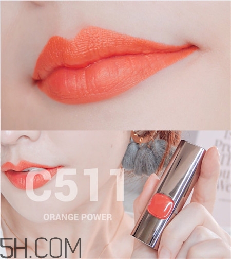 欧莱雅纯色订制唇膏色号，欧莱雅纯色订制唇膏试色图  欧莱雅 唇膏 欧莱雅纯色订制唇膏 呼吸37度 第4张