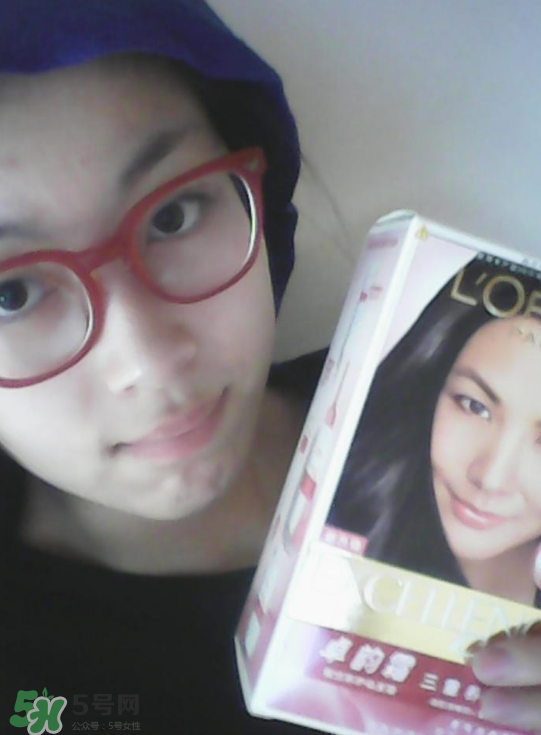 欧莱雅卓韵霜护发染发霜试色，色号  欧莱雅 染发剂 欧莱雅卓韵霜护发染发霜 呼吸37度 第11张