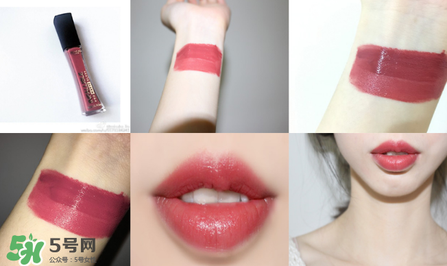 欧莱雅哑光唇釉314怎么样，欧莱雅314试色