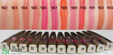 欧莱雅唇乳试色，欧莱雅唇乳色号