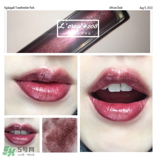 欧莱雅唇釉208是什么色，欧莱雅哑光唇釉208试色