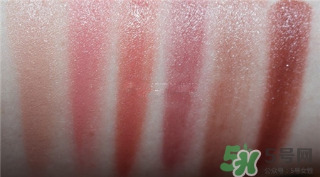 欧莱雅6色口红盘试色，欧莱雅六色口红盘试色图  欧莱雅 欧莱雅六色口红盘 呼吸37度 第4张