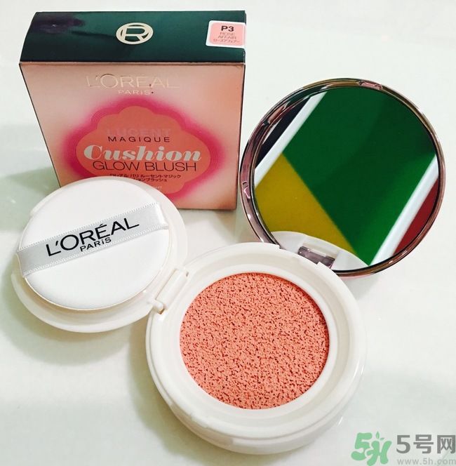 巴黎欧莱雅奇焕光采水光空气轻垫腮红真假辨别图，怎么样  巴黎欧莱雅 欧莱雅轻垫腮红真假 欧莱雅轻垫腮红怎么样 呼吸37度 第7张