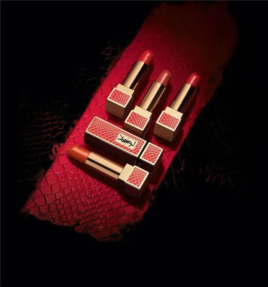 圣罗兰七夕鳄纹限定全系列色卡  圣罗兰 七夕 口红 第8张