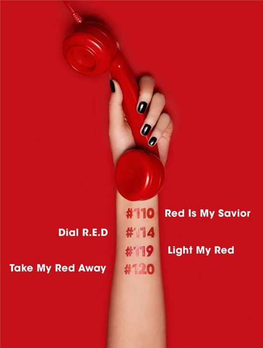 圣罗兰七夕鳄纹限定全系列色卡  圣罗兰 七夕 口红 第9张