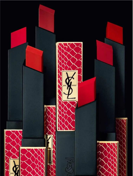 圣罗兰七夕鳄纹限定全系列色卡  圣罗兰 七夕 口红 第18张