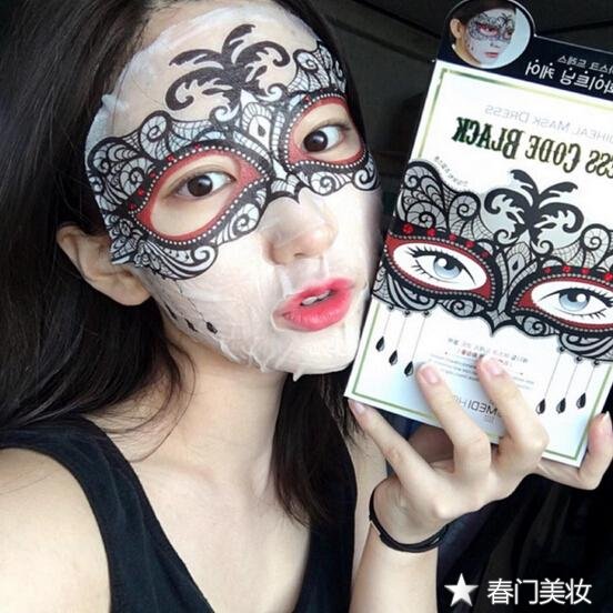 春门网呼吁各位妹子，不要用这些怪异的图形面膜