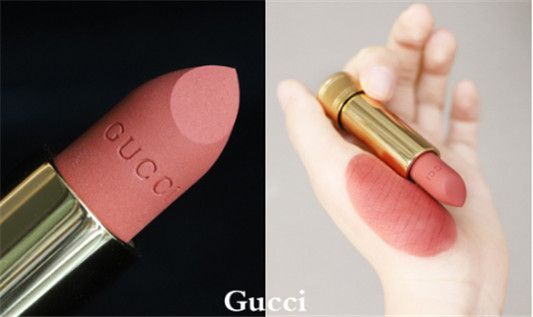 Gucci金管208和mac314口红试色对比，这样就很难选了  Gucci 口红 第1张