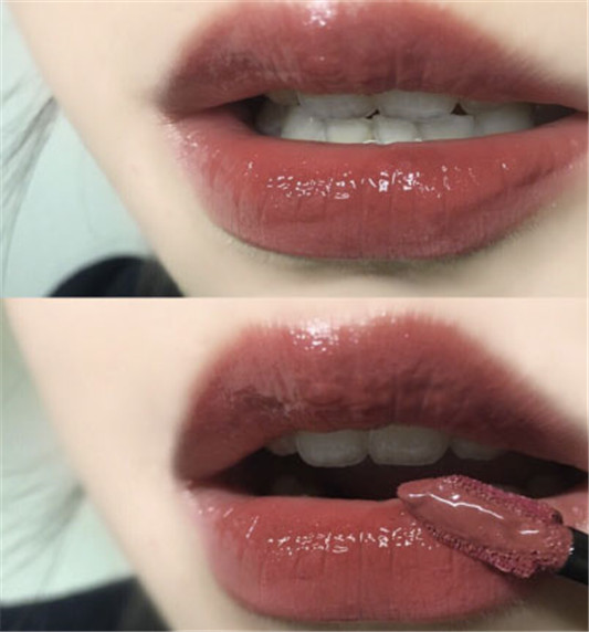 ysl617和407有什么区别，ysl617唇釉和黑管407试色对比  ysl 口红 第4张