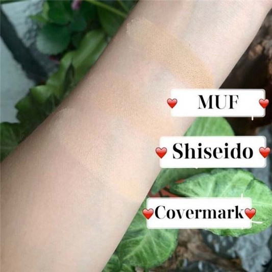 三款最近蛮红的专柜粉饼大评比「Make up forever 资生堂 Covermark」  Covermark Makeup 粉饼 第1张