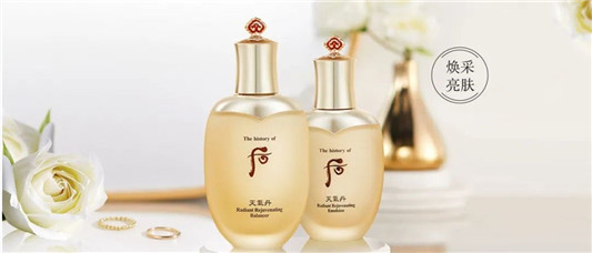 Whoo后 天气丹花献光彩紧颜水乳套盒  天气丹 套盒 第7张