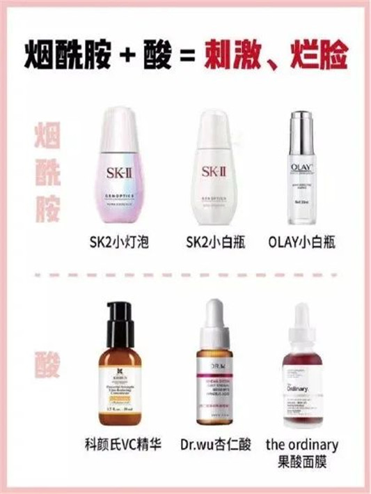 烂脸组合，这些护肤品千万不要混搭使用  护肤品 第4张
