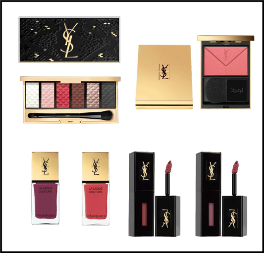 YSL今年的秋冬限定新品已经上架发售啦，冲鸭  眼影 腮红 指甲油 第1张