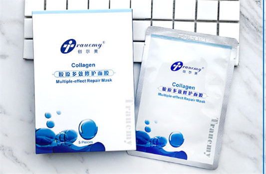 创尔美胶原修复面膜怎么样，创尔美胶原修复面膜使用测评  面膜 第1张